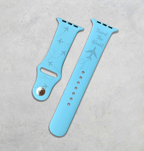 "Travel The World" Apple Watch Strap - Mersam Designs