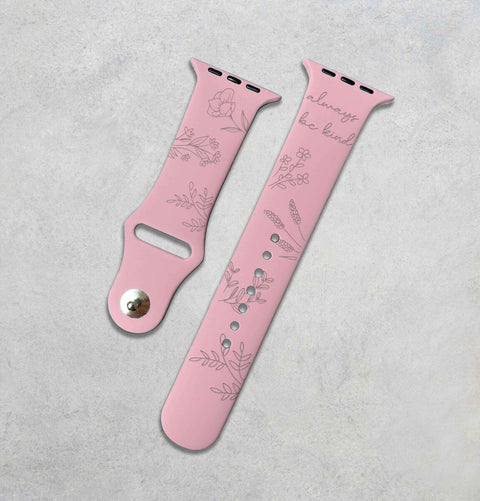 "Always Be Kind" Apple Watch Strap - Mersam Designs