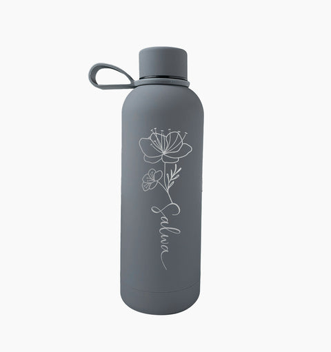 "Floral Name" Tumbler - 500ml - Mersam Designs