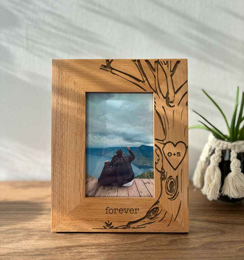 Personalized Wood Frame - Mersam Designs