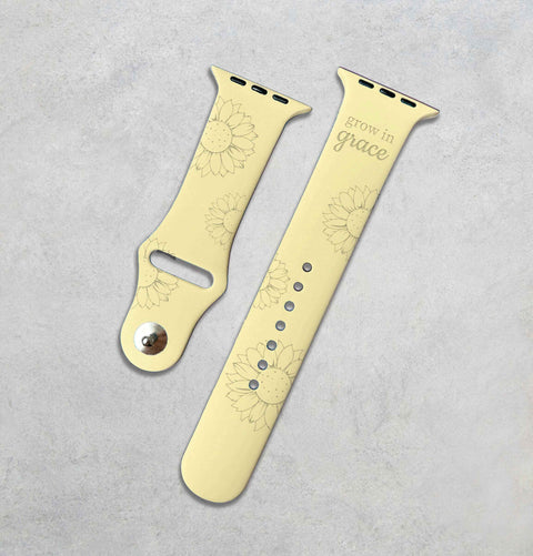 "Grow In Grace" Apple Watch Strap - Mersam Designs