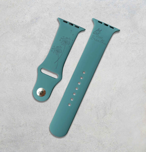 "Just Breathe" Apple Watch Strap - Mersam Designs