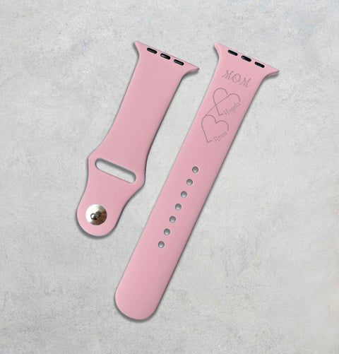 "Mom" Apple Watch Strap - Mersam Designs