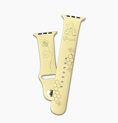 "Bee Happy" Apple Watch Strap - Mersam Designs