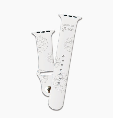 "Grow In Grace" Apple Watch Strap - Mersam Designs