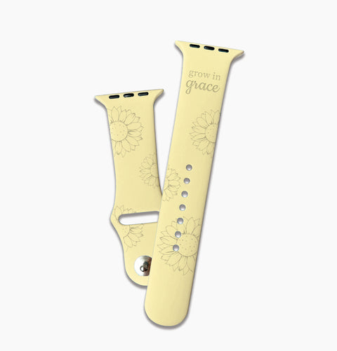 "Grow In Grace" Apple Watch Strap - Mersam Designs