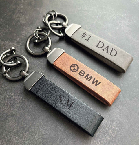 Customized Leather Keychain