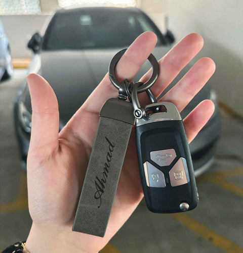 Customized Leather Keychain