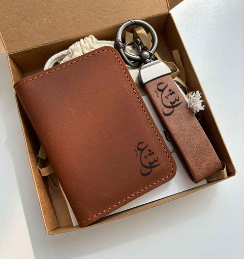 Personalized Wallet Set – Classic Style Meets Thoughtful Design - Mersam Designs