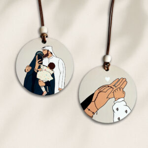 Two-Sided Personalized Car Medal
